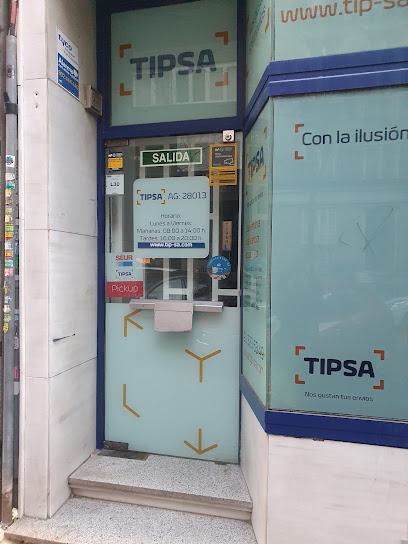 oficina mensajería Tipsa Barrio de Salamanca