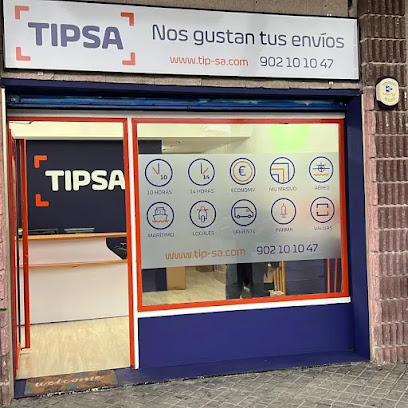 oficina mensajería TIPSA MÓSTOLES