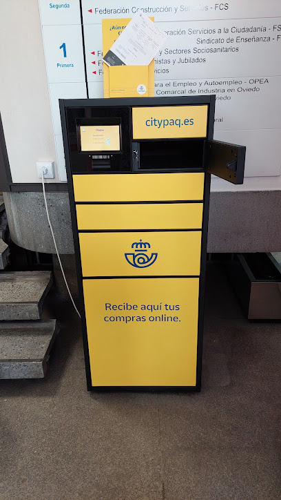 oficina mensajería Citypaq de Correos – Acceso restringido