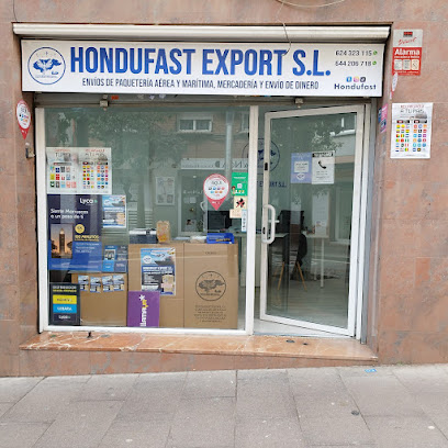 oficina mensajería Hondufast Export S.L Envíos a Honduras