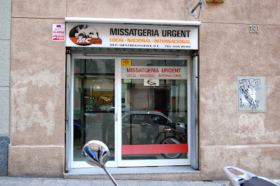 oficina mensajería M C Gestió Urgent, S.L.