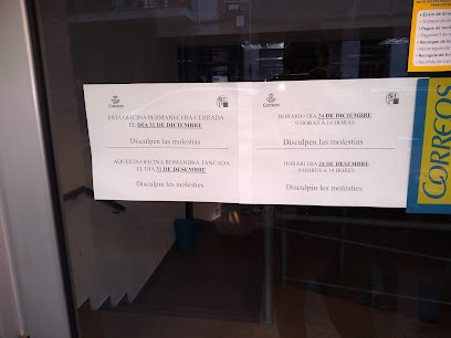 oficina mensajería Oficina de Correos y Citypaq