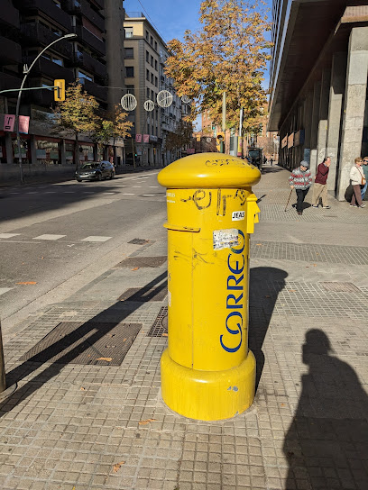 oficina mensajería Buzón de correo amarillo